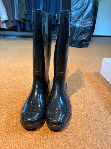 Blitto black rubber boots - blitto, us