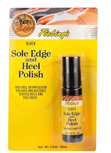 Fiebing shoe sole and heel - shoe,