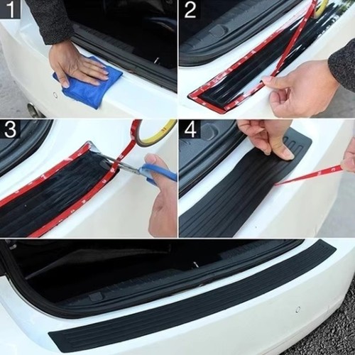 Car rear boot bumper sill - boot-bumper, body